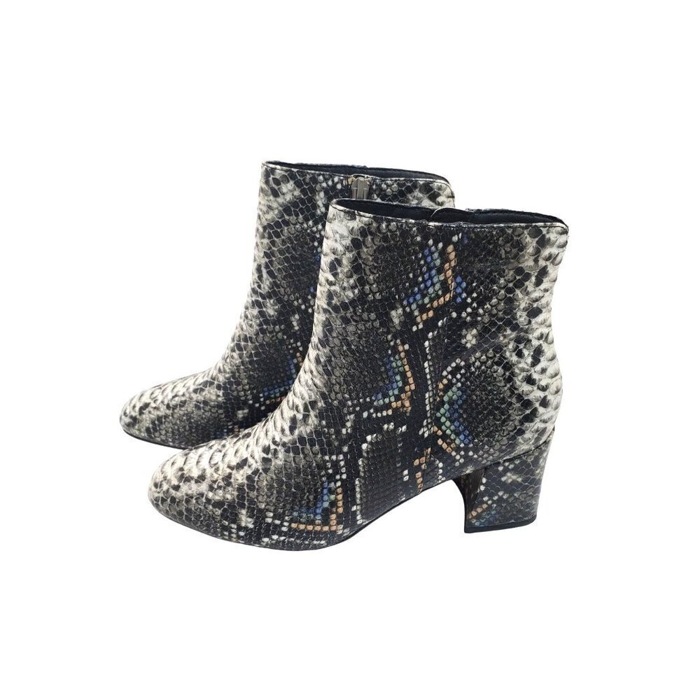Chinese Laundry Women's Daria Booties Size 8.5 Mars Snake